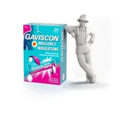Gaviscon - Bruciore e Indigestione - 24 bustine da 10ml