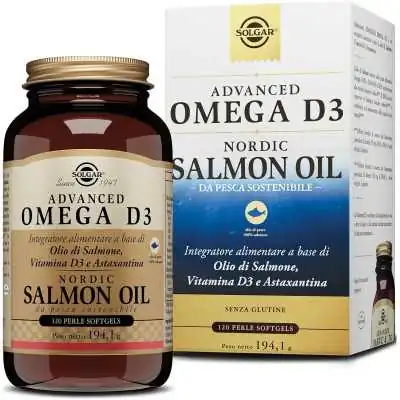 Solgar Advanced Omega D3 120 Perle | Risparmia in Farmacia