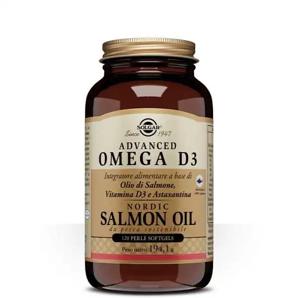 Solgar Advanced Omega D3 120 Perle | Risparmia in Farmacia