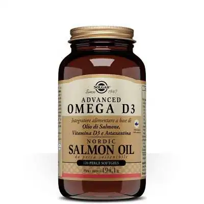 Solgar Advanced Omega D3 120 Perle | Risparmia in Farmacia