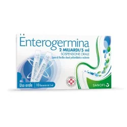 Sanofi - Enterogermina 2 Miliardi/5ml - 10 Flaconcini da 5ml