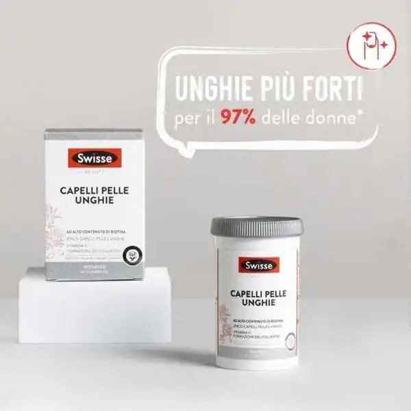 Swisse Capelli Pelle Unghie - 60Cpr | Risparmia in Farmacia
