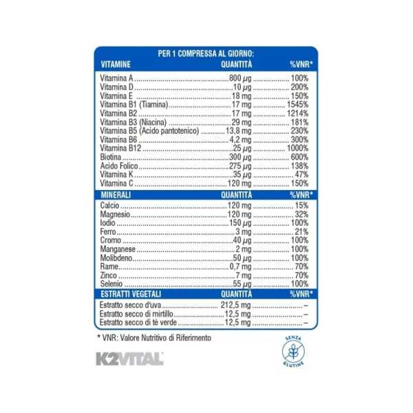 Swisse Uomo Multivitaminico 60 Cpr | Risparmia in Farmacia