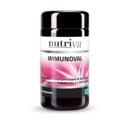 NutriVa- IMMUNOVAL 30 Compresse con  Lattoferrina e Astragalo, NutriVA