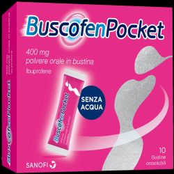 BUSCOFENPOCKET*OS 10 BUSTINE 400MG