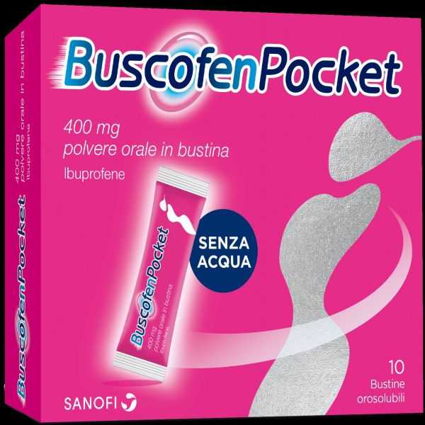 BUSCOFENPOCKET*OS 10 BUSTINE 400MG