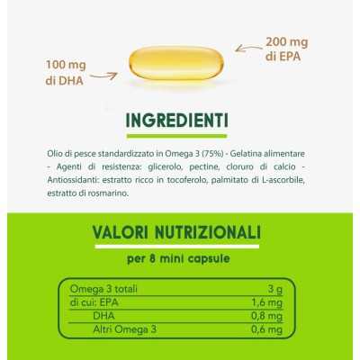 Enervit - enerZONA Omega 3 RX - 180 capsule da 0.5g