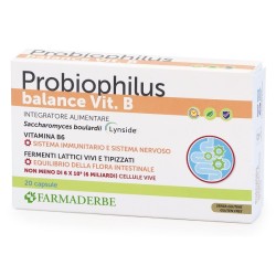 Probiophilus balance Vit. B 20 Cps| Farma di Fiducia
