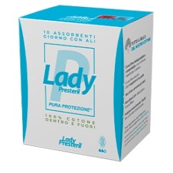LADY PRESTERIL ASSORBENTI GIORNO CON ALI RIPIEGATI
