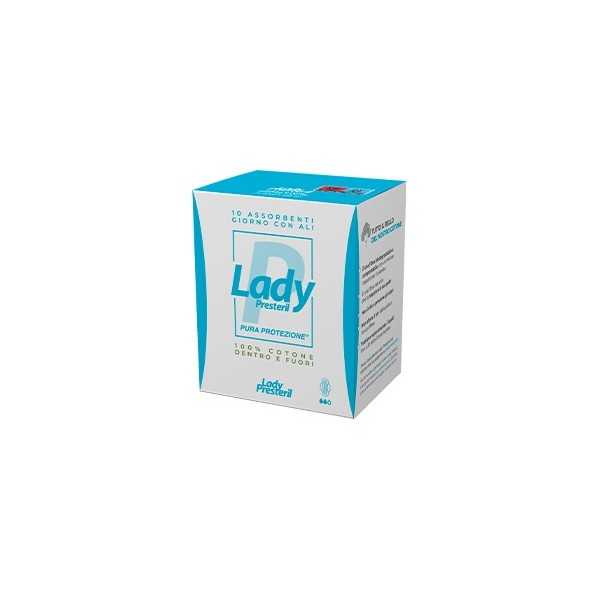LADY PRESTERIL ASSORBENTI GIORNO CON ALI RIPIEGATI