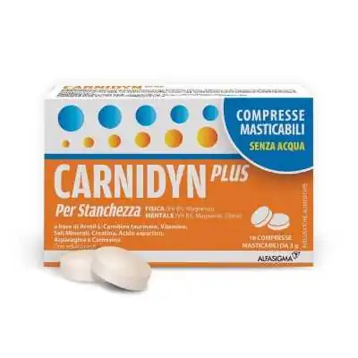 Carnidyn Plus Compresse Masticabili  |  Farma di Fiducia