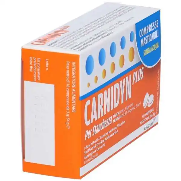 Carnidyn Plus Compresse Masticabili  |  Farma di Fiducia