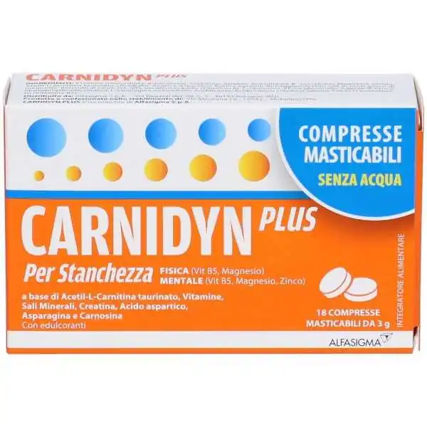 Carnidyn Plus Compresse Masticabili  |  Farma di Fiducia