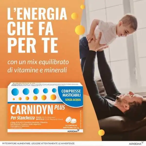Carnidyn Plus Compresse Masticabili  |  Farma di Fiducia