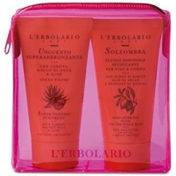 ERBOLARIO KIT VIAGGIO SOLE POCHET FUCSIA