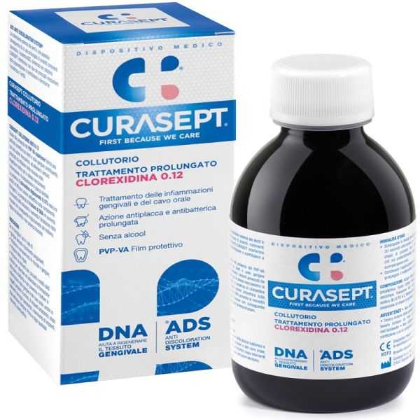 CURASEPT COLLUTTORIO CLOREXIDINA 0,12 200ML ADS+DNA
