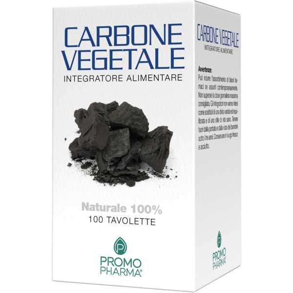 PROMOPHARMA CARBONE VEGETALE 100 COMPRESSE