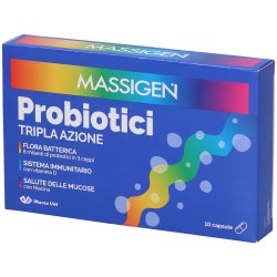 MASSIGEN PROBIOTICI Tripla Az 10 CPS | Farma di Fiducia