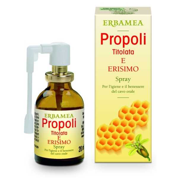Propoli Erisimo Titolata Spray 20ml | Risparmia in Farmacia