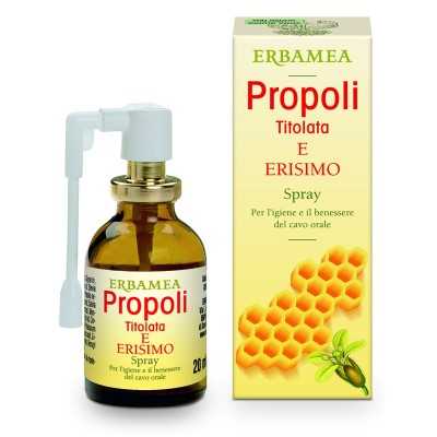 Propoli Erisimo Titolata Spray 20ml | Risparmia in Farmacia