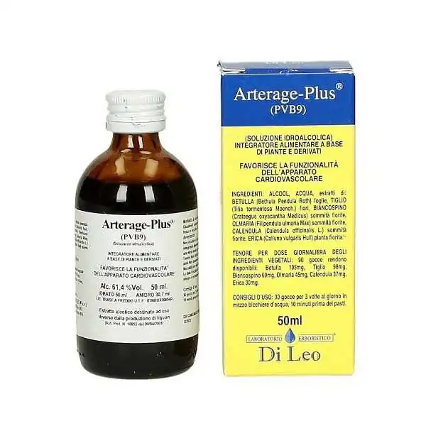 Di Leo Arterage -Plus Composto PVB 9, LABORATORIO ERBORISTICO DI LEO