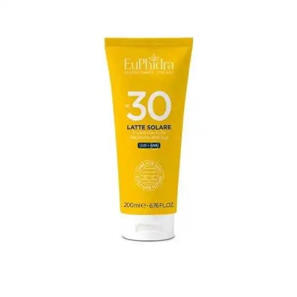 Euphidra Kaleido UV System Latte Solare Idratante Corpo 30 200 ml | Risparmia in Farmacia