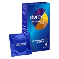 DUREX SETTEBELLO 2XL 5PZ