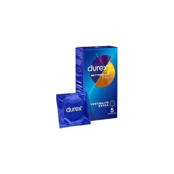 DUREX SETTEBELLO 2XL 5PZ