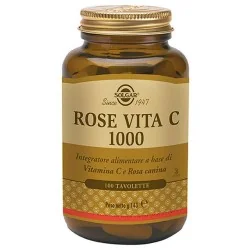 Solgar Rose Vita C 1000 mg 100 Tavolette | Risparmia in Farmacia