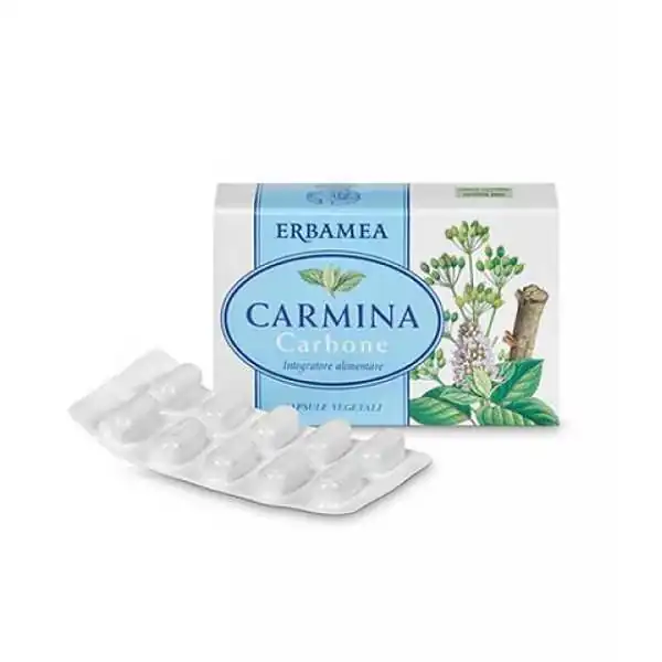 Erbamea Carmina Carbone 24 Capsule | Farma di Fiducia