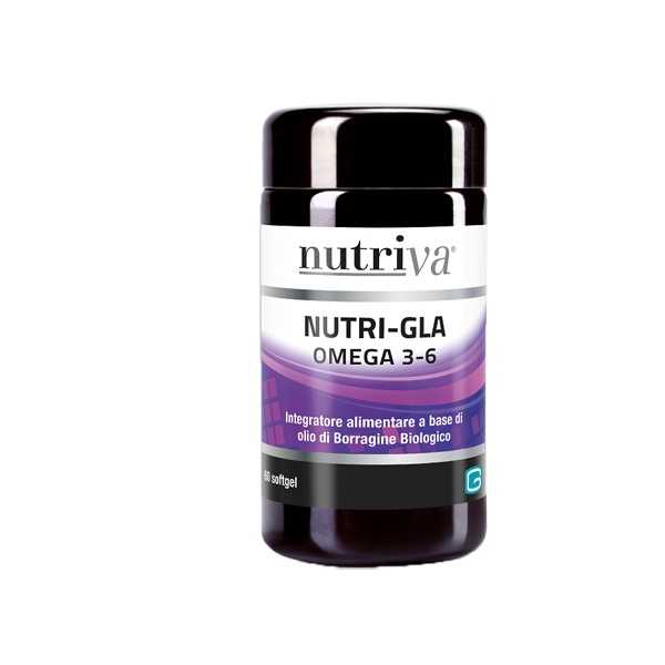NutriVa- NUTRI-GLA OMEGA 3-6  60 Softgel