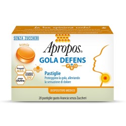 APROPOS GOLA DEFENCE PRO 20 PASTIGLIE ARANCIA