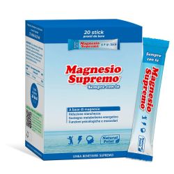 MAGNESIO SUPREMO 20 STICK SEMPREPRONTE
