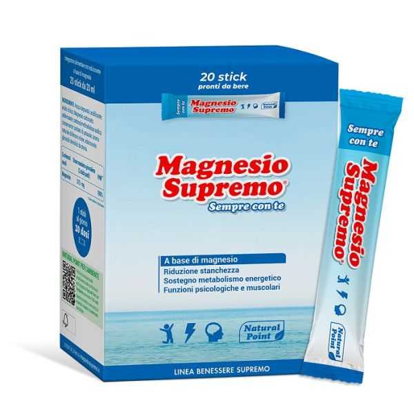 MAGNESIO SUPREMO 20 STICK SEMPREPRONTE
