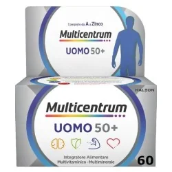 Multicentrum Uomo 50+ 60 Compresse, GLAXOSMITHKLINE C.HEALTH.Srl