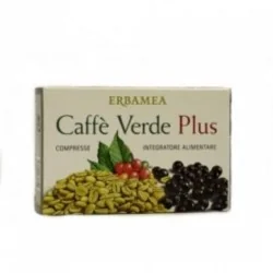 ERBAMEA- CAFFE' VERDE PLUS COMPRESSE, ERBAMEA
