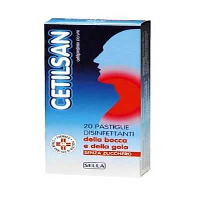 CETILSAN*20 PASTIGLIE SENZA ZUCCHERO
