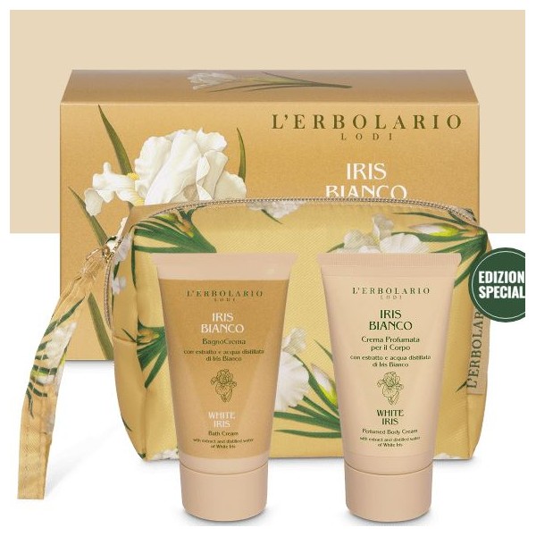 Iris Bianco Beauty Pochette Bocciolo