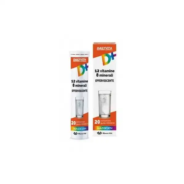 DAYLIVIT+ 12 vitamine + 8 Minerali 20 Compresse Effervescente