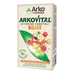 Arkovital Acerola Boost 24 cpr | RIsparmia In Farmacia
