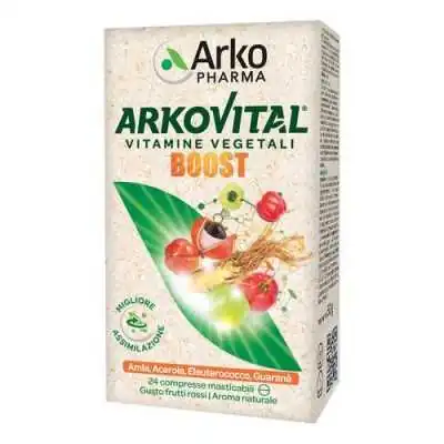 Arkovital Acerola Boost 24 cpr | RIsparmia In Farmacia