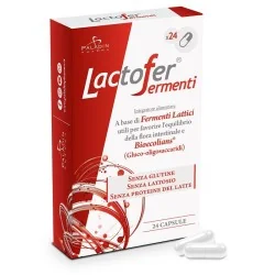 LACTOFER FERMENTI 24 CAPSULE - OFFERTISSIMA, PaladinPharma