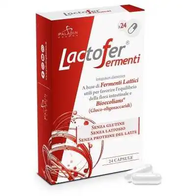 LACTOFER FERMENTI 24 CAPSULE - OFFERTISSIMA, PaladinPharma