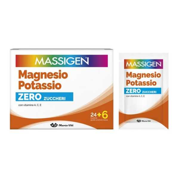 Massigen Zero Zuccheri 24+6 Bustine | Farma di Fiducia