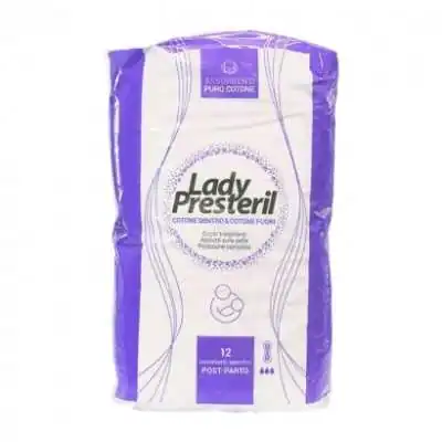 Lady Presteril assorbenti post-parto 12 assorbenti