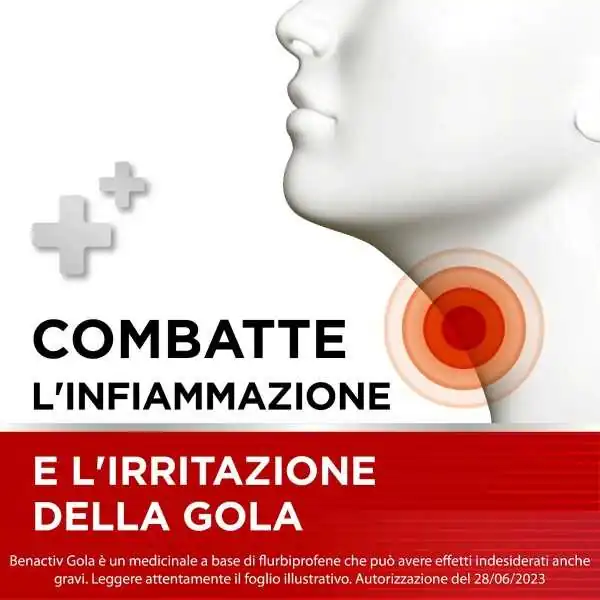 Benactiv Gola Limone e Miele 16 cpr | Risparmia in Farmacia