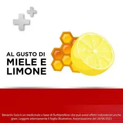 Benactiv Gola Limone e Miele 16 cpr | Risparmia in Farmacia