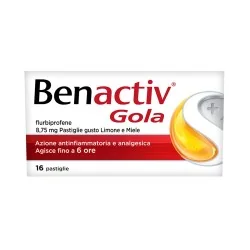 Benactiv Gola Limone e Miele 16 cpr | Risparmia in Farmacia
