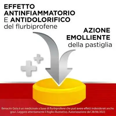 Benactiv Gola Limone e Miele 16 cpr | Risparmia in Farmacia