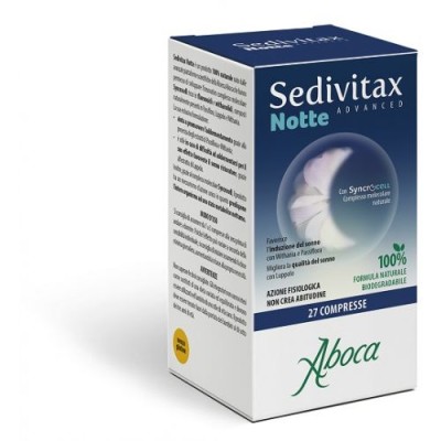 Aboca Sedivitax Advanced 27 cpr | Risparmia in Farmacia